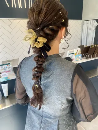 ロング ヘアアレンジ 久保田 茜のヘアスタイル