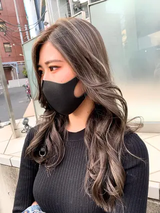 ロング カラー レイヤー/透明感 カラー🌿KANTAのヘアスタイル