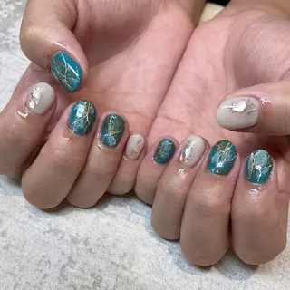 ネイル among アマン所属・lecoa_ kana／amongのネイルデザイン