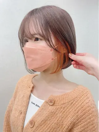 ショート sand clear所属・戸森 manakaのヘアスタイル