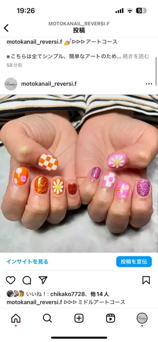ネイル nail salon Reversiのネイルデザイン