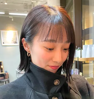 ショート カラー mee.表参道所属・ボブ/ショート /パーマ/shinのヘアスタイル