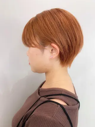 ショート カラー 関 京磨のヘアスタイル
