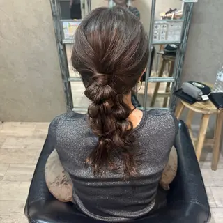 ヘアアレンジ さとう めいのヘアスタイル