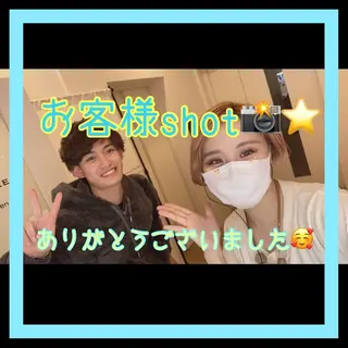 ショート カラー メンズ キッズ ✂︎ショート、ボブ、 レイヤー🩵YUMIのヘアスタイル