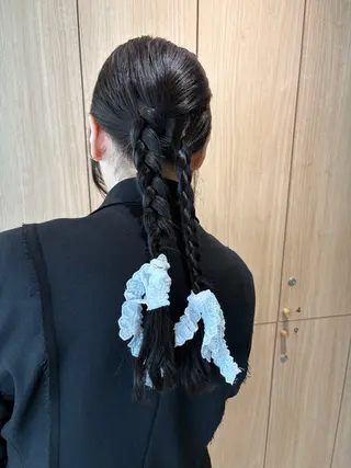 ロング カラー ヘアアレンジ Toiro 横浜所属・🎀レイヤー/パーマ カラー/ai🎀のヘアスタイル