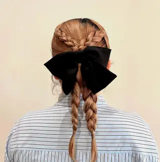 ヘアアレンジ 🎀似合わせカット/ 🫧透明感カラーのヘアスタイル