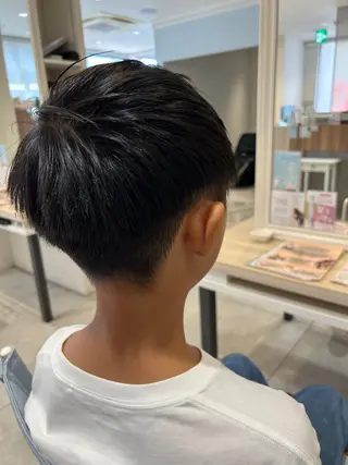 ショート メンズ キッズ メンズカット/ Saeko✂のヘアスタイル