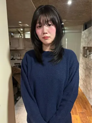 ミディアム カラー mai / linoah˚✧のヘアスタイル