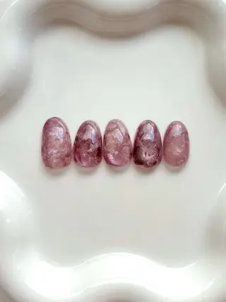 ネイル ちゅるんネイル🎀 Yuriのネイルデザイン