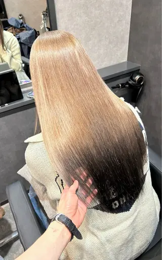 ロング カラー miharu‪‪/ ハイトーン/複雑履歴のヘアスタイル