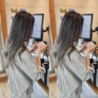 セミロング 木村丈晴✂️ご来店 お待ちしてます😊のヘアスタイル