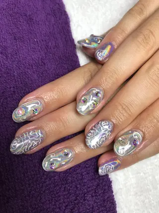 ネイル ネイルサロンハピーナ自宅サロン所属・金沢 未緒のネイルデザイン