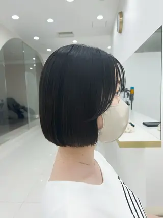 ショート 韓国顔まわり/前髪 /レイヤー/いつきのヘアスタイル