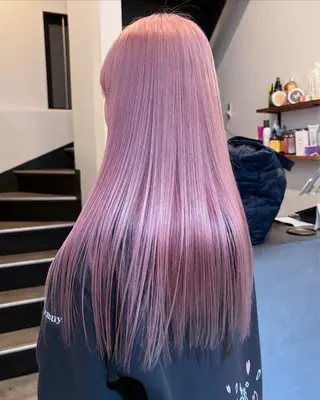 ロング みさき/レイヤー/ハ イトーン指名No.1のヘアスタイル