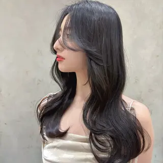 ロング 原宿/韓国レイヤー ボブ/顔周りYasuのヘアスタイル