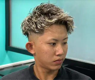 ミディアム パーマ MEN'S　DUDE barber shop所属・【メンズカット】 NANAのヘアスタイル