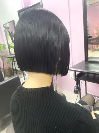 ショート カラー 高尾亮輔/ ボブ特化美容師のヘアスタイル