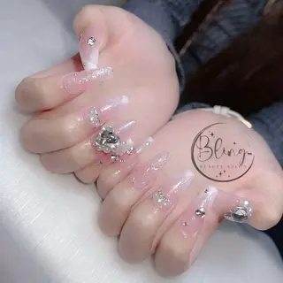 ロング Bling Salonのネイルデザイン