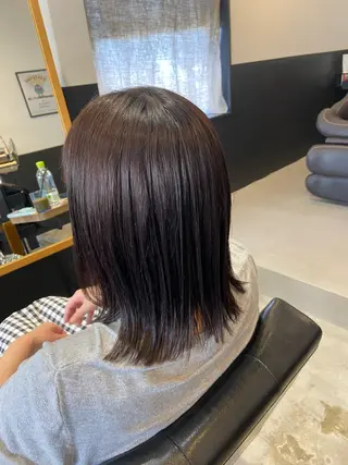 ミディアム hair salon TOKUNAGA所属・💫縮毛矯正/ カット💫徳永あい子のヘアスタイル