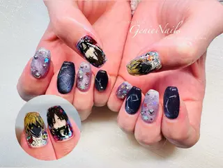 メンズ ネイル Genie Nailsのネイルデザイン