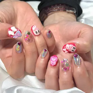 ネイル OKIKA所属・【OKIKA】 らん🦖🌈🧡のマツエク・マツパデザイン