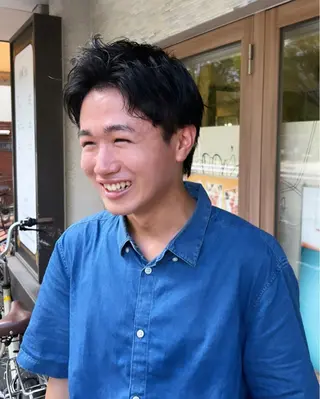 ショート メンズ 💫メンズ特化💫 クロカワリュウセイのヘアスタイル