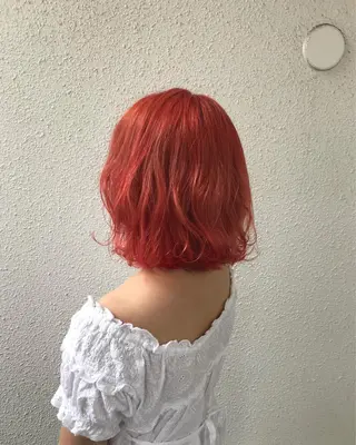 ショート カラー インナーカラー/天神 ブリーチ/吉田のヘアスタイル