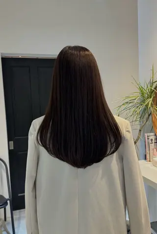 ロング カラー 華奈/オリーブ/ ベージュ/抜け感🥣のヘアスタイル