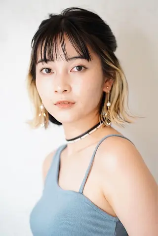 ミディアム MOMO💞🦩 カラーモデル💞🦩のヘアスタイル