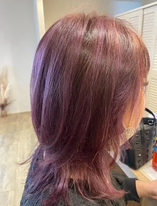 ミディアム トリカイ コノハのヘアスタイル