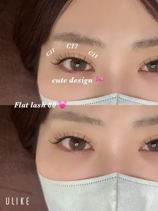 マツエク・マツパ BUNNYEYES RUMIのマツエク・マツパデザイン