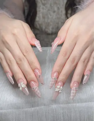 ネイル Lee Nails チップ長さだし専門店のネイルデザイン