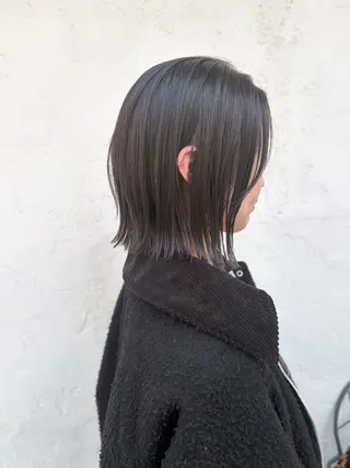 ショート カラー ヘアアレンジ ブリーチなしで透明感 艶カラー【Ryo】のヘアスタイル