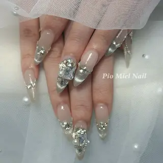 ネイル momo 長さだしのネイルデザイン