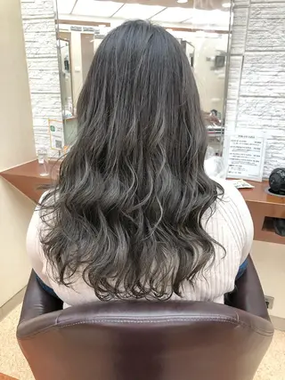 ロング カラー 【ニュアンスカラー・ 髪質改善】スズキカナのヘアスタイル