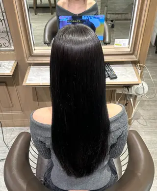 ロング 徳平 優衣のヘアスタイル