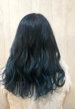 セミロング fuuga春日部店所属・艶髪髪質改善🐰🫧 ai🩵のヘアスタイル