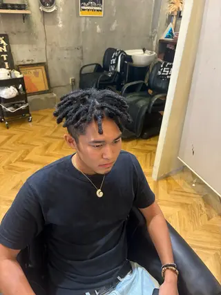 パーマ ヘアアレンジ コーンロウ/ ブレイズ　大田竜也のヘアスタイル