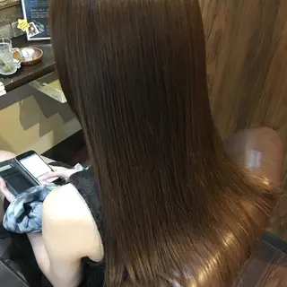 ロング カラー HairDesign Azurのヘアスタイル