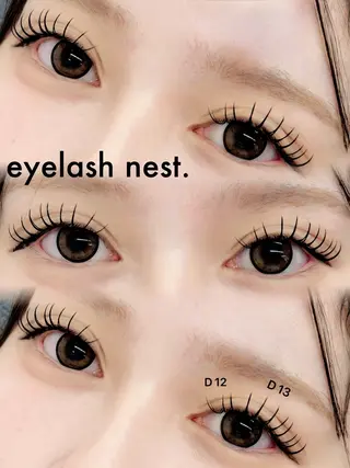 マツエク・マツパ intime内nest.所属・🤍nest. エリ🤍のマツエク・マツパデザイン