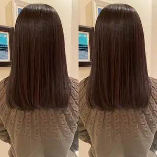 セミロング カラー 丸みショート 🩰 MANAMI🪿🤍のヘアスタイル
