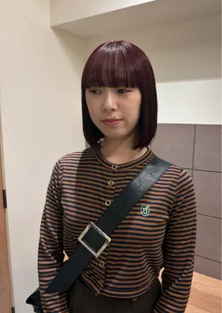 セミロング natsuki /HUI 金山のヘアスタイル