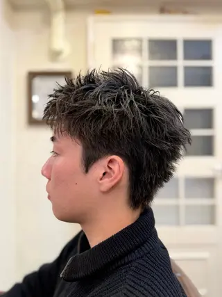 ショート メンズ メンズ/スパイキー ショート/isseyのヘアスタイル