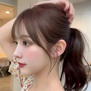 ロング 髪質改善 竹川裕太のヘアスタイル