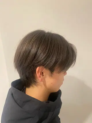 カラー メンズ 鈴木 りやのヘアスタイル