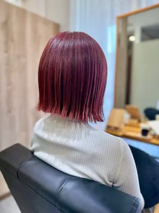 ミディアム カラー 髪質改善✨艶カラー MASAYAのヘアスタイル