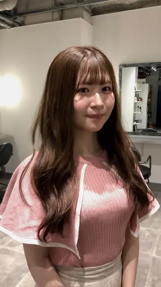 ロング カラー HOLLY 髙橋ユウキのヘアスタイル