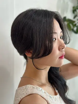 ロング ショート/レイヤー/ ボブ/安本和史のヘアスタイル