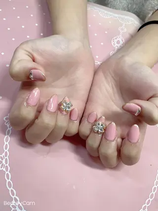 ミディアム ネイル 《LB》ラブリエ Nail&eyeのマツエク・マツパデザイン